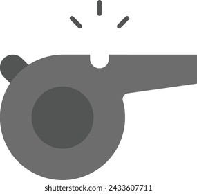 Whistle icon vector image. Suitable for mobile application web application and print media.