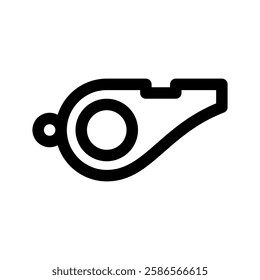 Whistle Icon Vector Symbol Design Illustration