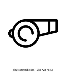 Whistle Icon Vector Symbol Design Illustration