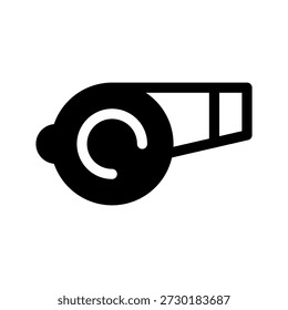 Ilustração de design de símbolo de vetor de ícone de assobio