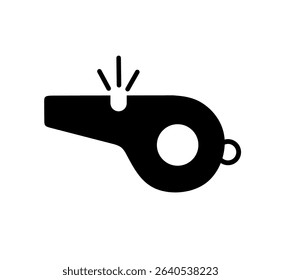 whistle icon vector with trendy design