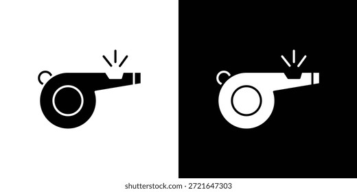 Pfeifsymbole. Vektorvorlage Illustration Symbol Pixel perfekt