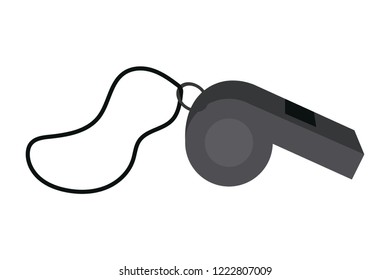 whistle isolated cartoon