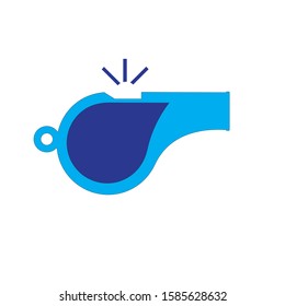 whistle logo stock illustration design