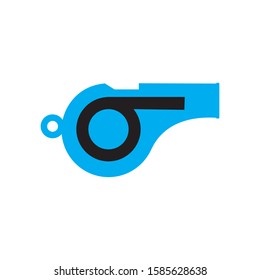 whistle logo stock illustration design