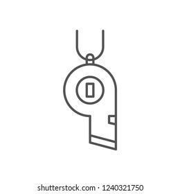 Whistle Modern Simple Vector Icon