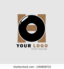 Whistle A O P Q D H Letter Design Logo Vector