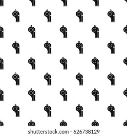Whistle pattern seamless in simple style vector illustration