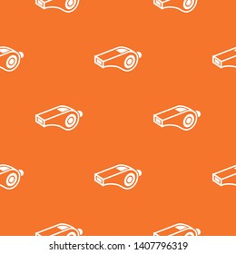 Whistle pattern vector orange for any web design best