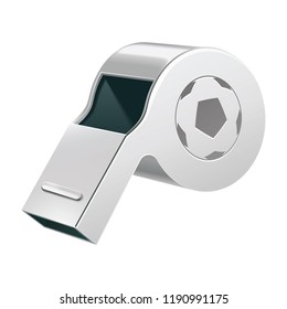 whistle vector flat icon