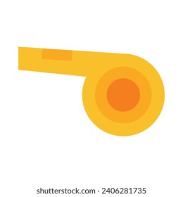 Whistle Vector Flat Icon For Personal And Commercial Use.
