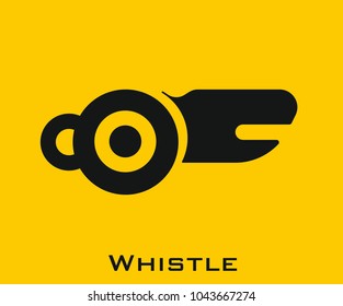 Whistle vector icon
