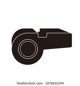 whistle vector icon