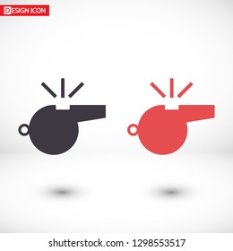 Whistle Vector icon