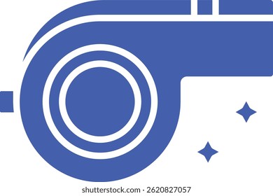 Whistle vector icon. Can be used for printing, mobile and web applications.