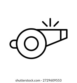 Whistle Vektor Symbol Design Trendy