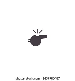 Whistle Vector icon . Lorem Ipsum Illustration design
