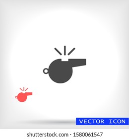 Whistle Vector icon . Lorem Ipsum Illustration design