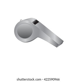 Whistle, Vector illustration.