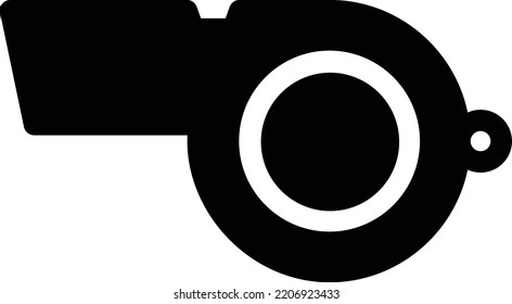 whistle  Vector illustration on a transparent background. Premium quality symmbols. Glyphs vector icons for concept and graphic design.