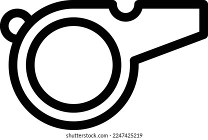 pfeifen Sie Vektorgrafik auf transparentem Hintergrund. Hochwertige Symbole. Dünne Vektorsymbole für Konzept und Grafikdesign.