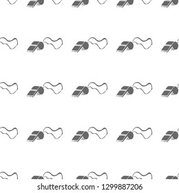 whistle vector seamless pattern