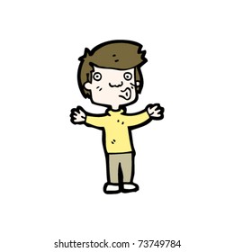 whistling boy cartoon