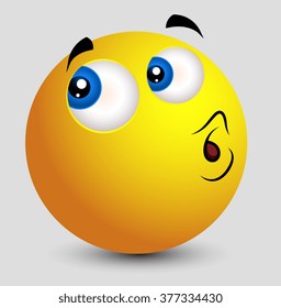 Whistling Emoticon