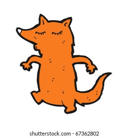 whistling fox cartoon