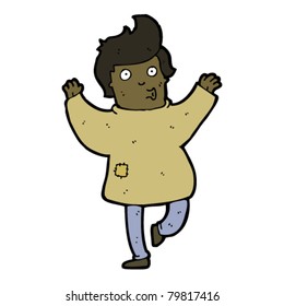whistling man cartoon