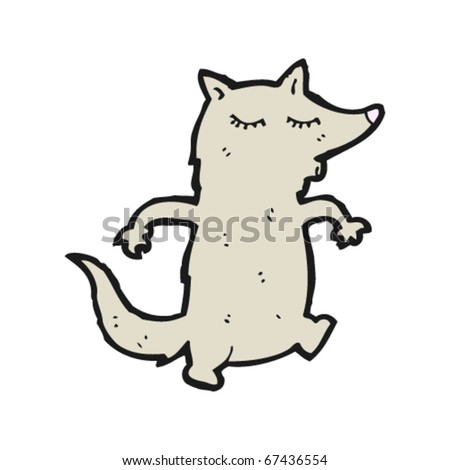 Whistling Wolf Cartoon Stock Vector (Royalty Free) 67436554 - Shutterstock