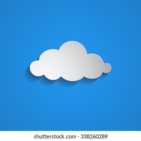 whit clouds - illustration