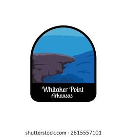 Whitaker Point Trail in Arkansas State Perfect for Apparel, Sticker, etc