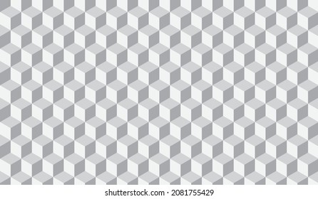 White 3d Cube Background Vector Design Stock Vector (Royalty Free ...