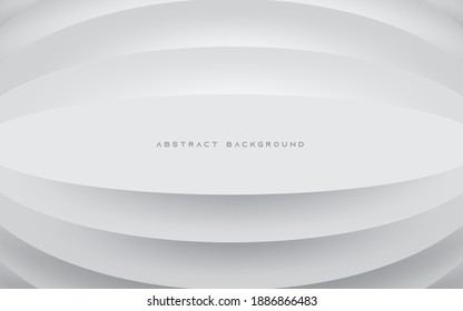 White 3D emboss shape background texture