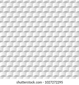 White 3d geometric texture background,seamless pattern. Vector background. Grey and white texture, graphic pattern, wallpaper