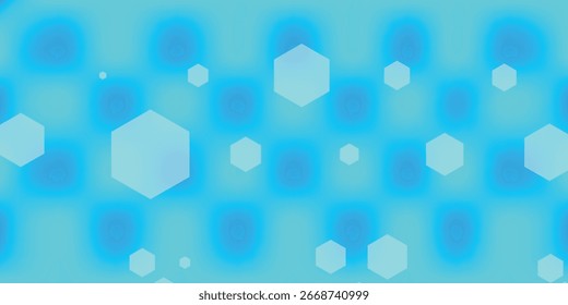 Vetor de tecnologia hexagonal 3d branco fundo abstrato. A energia brilhante azul pisca sob o hexágono na ilustração vetorial futurista de fundo de tecnologia moderna. Grade de textura de favo de mel branco.