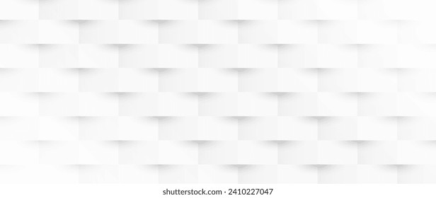 White 3d paper style background vector design in eps 10