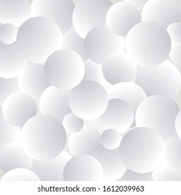 white 3d spherical background, white background with 3d spherical gradient fill can be use in banner, flyer, web, poster, backdrop and for business purpose