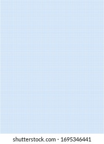 White A4 paper with blue graph lines