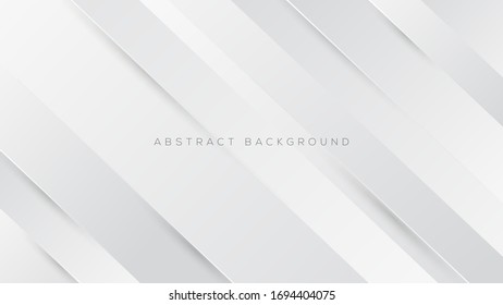 White absract polygonal background. Vector background. Eps10