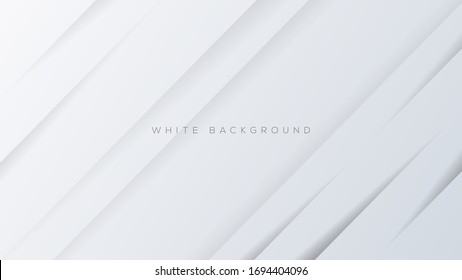 White absract polygonal background. Vector background. Eps10