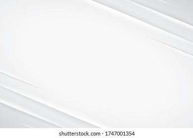 White Abstract 3d Paper Background . Isolierte Vektorelemente 