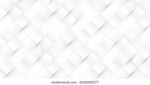 Diseño vectorial del estilo 3d del fondo abstracto blanco del papel en los pasos 10