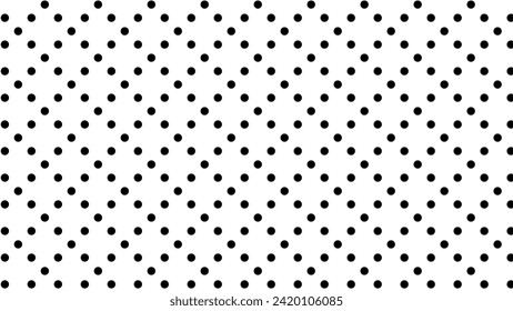 Fondo abstracto blanco con puntos negros