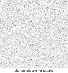 White Abstract Background With Black Film Grain, Noise, Halftone, Grunge Texture For Design Concepts, Banners, Posters, Wallpapers, Web, Presentations And Prints. Vector Illustration.