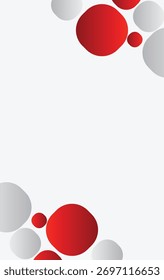 fundo abstrato branco com bolhas