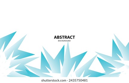 fondo abstracto blanco forma mínima creativa color azul claro para el negocio de la tarjeta o el diseño del banner
