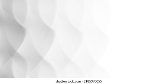 White abstract background, curves crossing and creating texture. Vector illustration