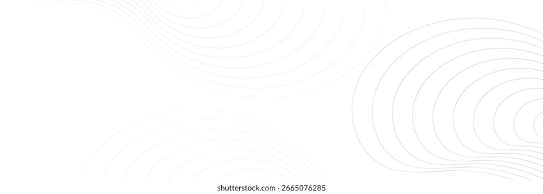 Diseño de fondo abstracto blanco con líneas de patrón gris. Vector abstracto geométrico.